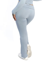 Flared Yoga Pants (Light Blue)
